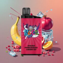 IGET Bar 3500 Puffs 1400mAh Disposable Vape Banana Pomegranate Cherry Ice