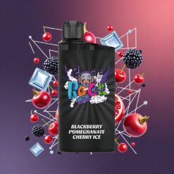 IGET Bar 3500 Puffs 1400mAh Disposable Vape Blackberry Pomegranate Cherry Ice