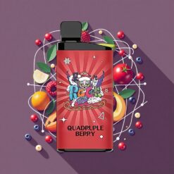 IGET Bar 3500 Puffs 1400mAh Disposable Vape Quadruple Berry