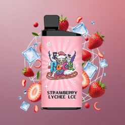 IGET Bar 3500 Puffs 1400mAh Disposable Vape Strawberry Lychee Ice