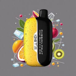 IGET Moon K5000 Puffs 1.35 Ohm Mesh Coil Disposable Vape Passion Fruit Kiwi Guava Ice