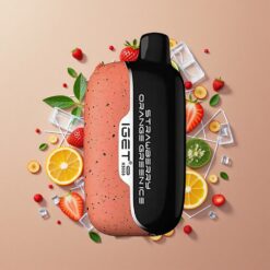 IGET Moon K5000 Puffs 1.35 Ohm Mesh Disposable Vape Strawberry Orange Green Ice