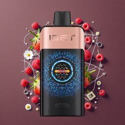 IGET ONE 12000 Puffs 2700mAh Disposable Vape Strawberry Raspberry