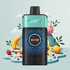 IGET ONE 12000 Puffs Disposable Vape Mountain Spring Mint Ice with 2700mAh Battery & Large Curved Color Screen