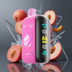 ELF BAR RAYA D3 25000 Puffs 23ml Peach Ice Disposable Vape with Type-C Charging