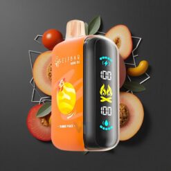 ELF BAR RAYA D3 25000 Puffs Rechargeable Disposable Vape Mango Peach with Type-C Charging