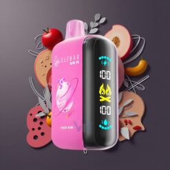 ELF BAR RAYA D3 25000 Puffs Rechargeable Disposable Vape Peach Berry with 23ml E-liquid & Type-C Charging