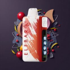 Elf Bar Ice King 40000 Puffs Disposable Vape Scary Berry with Rechargeable 850mAh Battery & Adjustable Cooling Levels