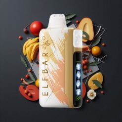 Elf Bar Ice King 40000 Puffs Rechargeable Disposable Vape Mango Magic with Adjustable Cooling & LCD Display