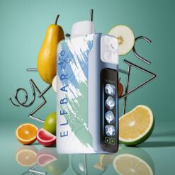 Elf Bar Ice King 40000 Puffs Rechargeable Disposable Vape Miami Mint with Adjustable Cooling Levels