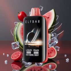 Elf Bar Moonnight 40K Disposable Vape with Triple Power Control & Mesh Coil - Watermelon Ice 40000 Puffs