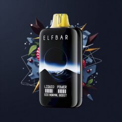 Elf Bar Moonnight 40K Disposable Vape with Triple Power Control & Mesh Coil in Blackberry Ice