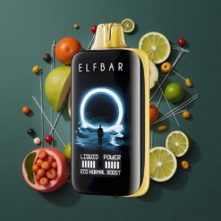 Elf Bar Moonnight 40K Triple Mode Disposable Vape Lime Cola with Mesh Coil & Smart Display