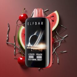 Elf Bar Moonnight 40K Triple Power Disposable Vape with Mesh Coil – Cherry Watermelon