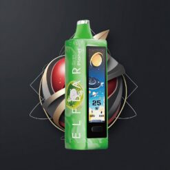 Elf Bar Planet 25000 Puffs 18ml Disposable Vape Double Apple Rechargeable Mesh