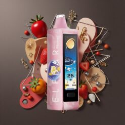 Elf Bar Planet 25000 Puffs 18ml Disposable Vape Strawberry Peach Rechargeable