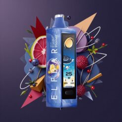 Elf Bar Planet 25000 Puffs 18ml Mesh Disposable Vape Sour Blackberry Blueberry