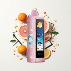 Elf Bar Planet 25000 Puffs 18ml Mesh Disposable Vape White Peach Baja Splash