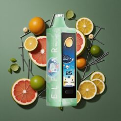 Elf Bar Planet 25000 Puffs 50mg Disposable Vape Grapefruit Green Tea with 18ml E-liquid