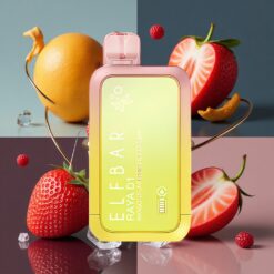 Elf Bar Raya D1 13000 Puffs Disposable Vape Mango Strawberry Ice Cream 18ml Rechargeable