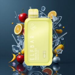 Elf Bar Raya D1 13000 Puffs Disposable Vape Menthol Ice with 18ml Capacity & Rechargeable Battery